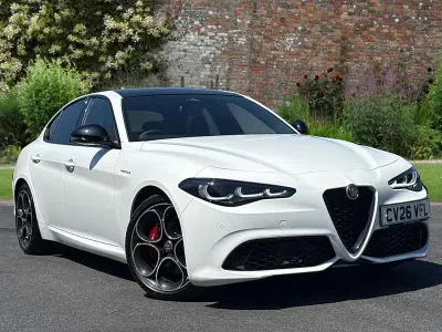New Alfa Romeo Giulia Sprint 276 HP (202 kW) 2026 White Sedan