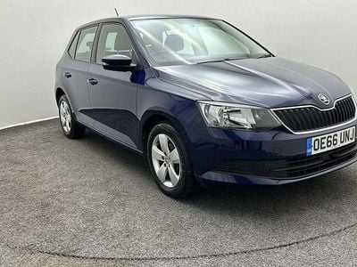 Blue Used 2016 Skoda Fabia SE Hatchback | £7,490 (Fair price)