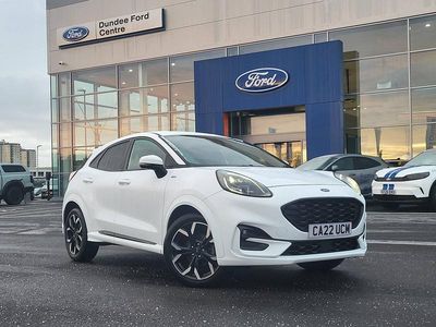 White Used 2022 Ford Puma ST-Line X Hatchback | £15,495 (A bit pricey)