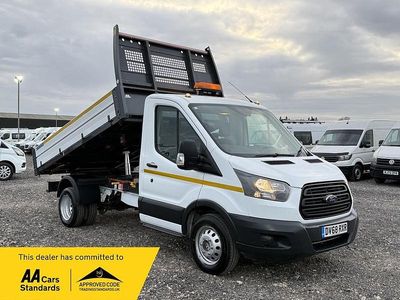Usado Ford Transit 130 HP (95 kW) 2018 Branco Cabrios