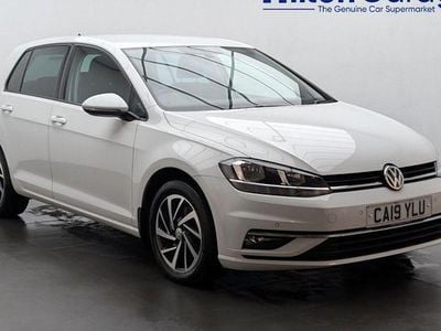 White Used 2019 VW Golf VII Match Hatchback | £12,850 (Good price)