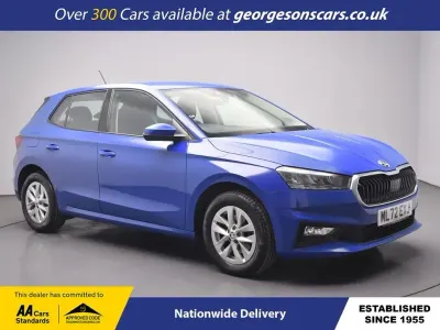 Used Skoda Fabia Comfort 2022 Blue Hatchback