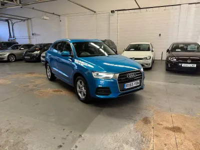 Used Audi Q3 Comfort 180 HP (132 kW) 2015 Blue SUV