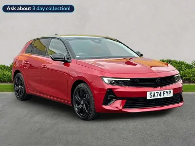 Used Vauxhall Astra S 130 HP (95 kW) 2024 Red Hatchback