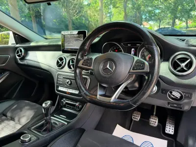 Used Mercedes CLA180 AMG line 2019 White Coupe