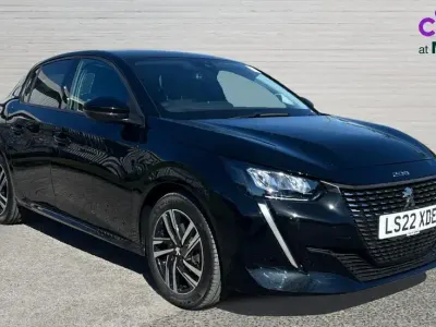 Used Peugeot 208 Allure Premium 100 HP (73 kW) 2022 Black Hatchback