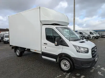 Begagnad Ford Transit 130 HK (95 kW) 2022 Vit Cab