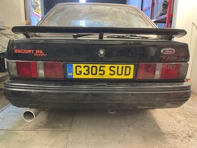 Used Ford Escort RS 1989 Black Hatchback