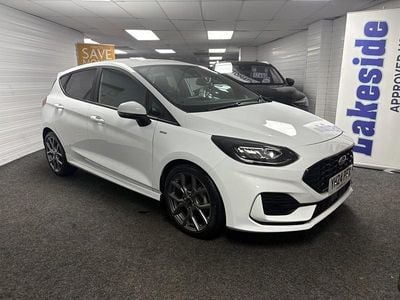 Used Ford Fiesta ST-Line 125 HP (91 kW) 2024 White Hatchback