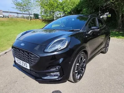 Used Ford Puma ST-Line X 155 HP (114 kW) 2021 Black SUV