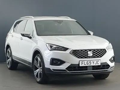 Used Seat Tarraco XCELLENCE Lux 150 HP (110 kW) 2019 White SUV