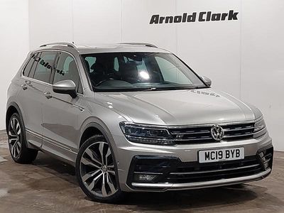 Silver Used 2019 VW Tiguan R-line SUV | £16,998 (Good price)
