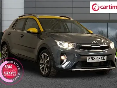 Used Kia Stonic 101 HP (74 kW) 2023 Grey SUV