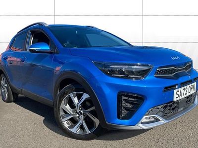 Used Kia Stonic GT-Line 99 HP (72 kW) 2023 Blue SUV