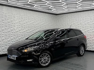 Used Ford Focus Zetec 95 HP (69 kW) 2017 Black Estate