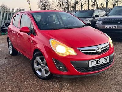 Red Used 2012 Vauxhall Corsa Active Hatchback | £1,750 (Fair price)