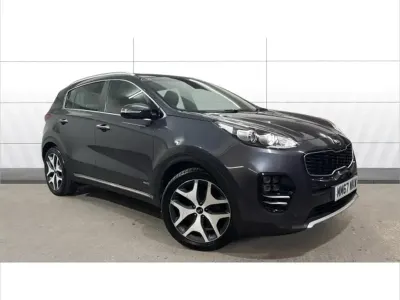 Used Kia Sportage GT-Line 177 HP (130 kW) 2018 Silver SUV