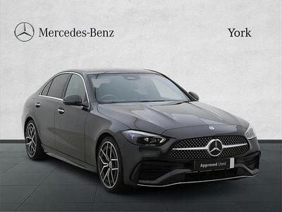 Grey Used 2024 Mercedes C200 AMG Line Premium Plus Sedan | £32,750 (Expensive)