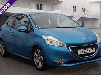Used Peugeot 208 Active 82 HP (60 kW) 2012 Blue Hatchback