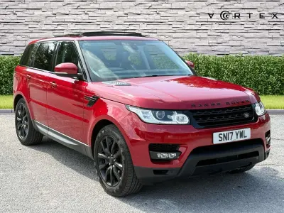 Used Land Rover Range Rover Sport HSE 306 HP (225 kW) 2017 Red SUV