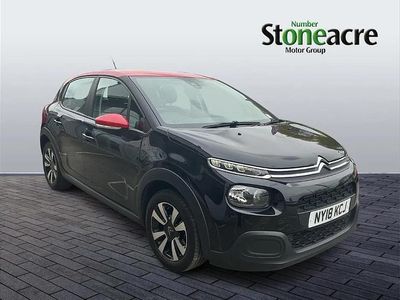 Used Citroën C3 Feel 82 HP (60 kW) 2018 Black Hatchback