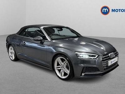 Grey Used 2019 Audi A5 Cabriolet S-Line Cabriolet | £18,599 (Good price)