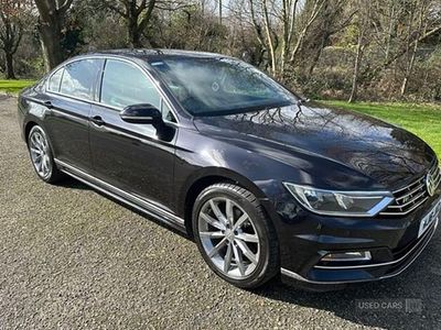 Used VW Passat R-line 190 HP (139 kW) 2016 Black Sedan