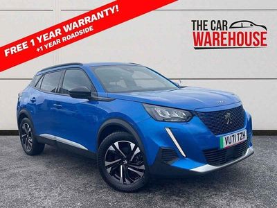 Blue Used 2022 Peugeot 2008 Allure SUV | £13,499 (Fair price)