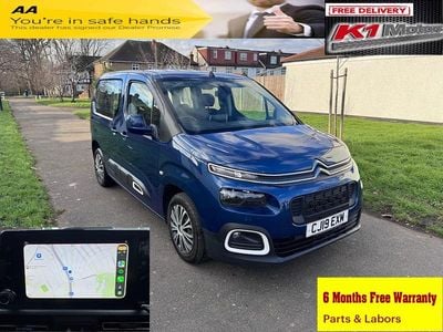 Used Citroën Berlingo Feel 2019 Blue MPV