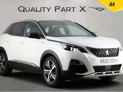 Used Peugeot 3008 GT-line 2020 White SUV