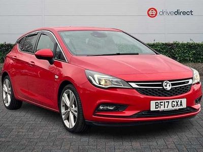Used Vauxhall Astra SRi 200 HP (147 kW) 2017 Red Hatchback