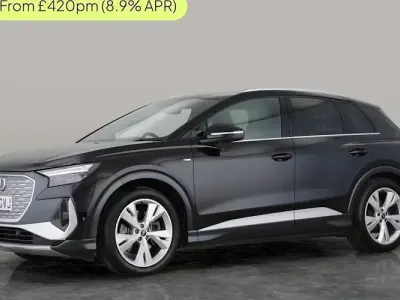 Used Audi Q4 e-tron S-Line 150 kW (204 HP) 2023 Black SUV