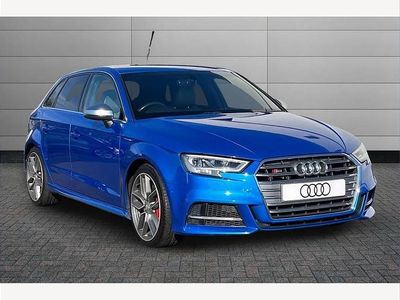 Used Audi S3 Sportback Advanced 310 HP (228 kW) 2017 Blue Hatchback