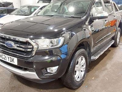 Black Used 2021 Ford Ranger Limited Pickup | £14,999 (Good price)