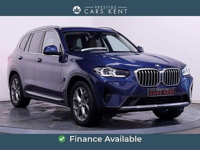 Blue Used 2022 BMW X3 xLine SUV | £29,666 (Super price)