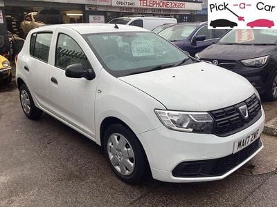 White Used 2017 Dacia Sandero Ambiance Hatchback | £4,595 (Fair price)