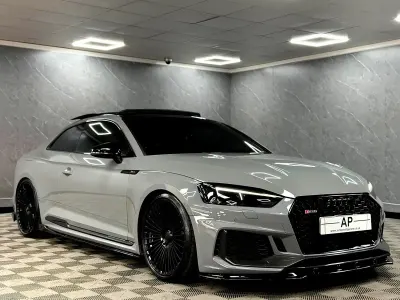 Begagnad Audi RS5 Comfort 450 HK (330 kW) 2018 Grå Sportkupé