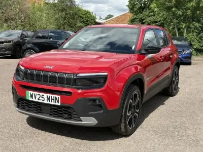 Used Jeep Avenger EV Summit 113 kW (154 HP) 2025 Red SUV