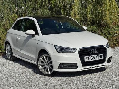 Used Audi A1 S-Line 125 HP (91 kW) 2015 White Hatchback