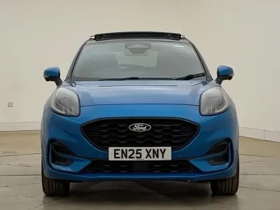 Used Ford Puma ST-Line X 155 HP (114 kW) 2025 Digital aqua blue (metallic) SUV