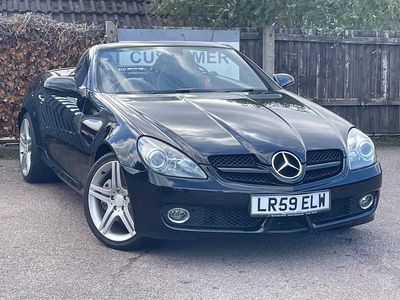 Black Used 2009 Mercedes SLK280 Cabriolet | £5,495 (Fair price)