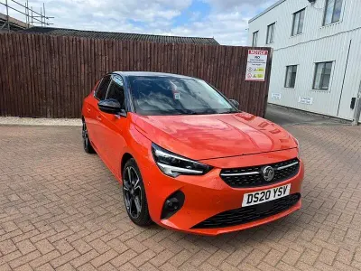 Used Vauxhall Corsa Ultimate 100 HP (73 kW) 2020 Orange Hatchback