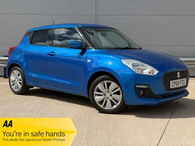 Used Suzuki Swift SZ-T 111 HP (81 kW) 2018 Blue Hatchback