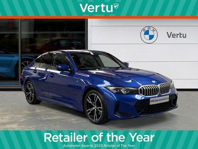 Used BMW 320 M Sport 184 HP (135 kW) 2023 Blue Sedan