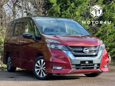 Burgundy Used 2017 Nissan Serena S MPV | £8,990 (Fair price)
