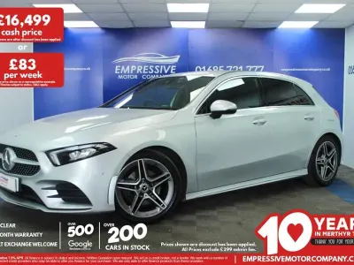 Used Mercedes A200 Executive 163 HP (119 kW) 2020 Silver Hatchback