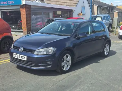 Used VW Golf VII Edition 2017 Blue Hatchback