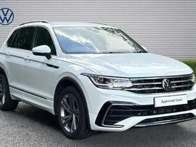 Used VW Tiguan R-line Edition 150 HP (110 kW) 2024 Pure white SUV
