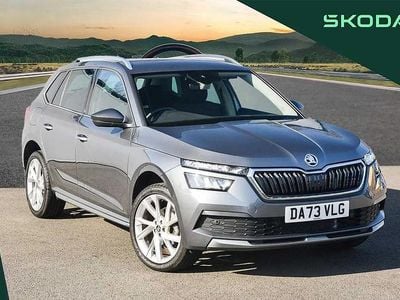 Used Skoda Kamiq SE L Executive 147 HP (108 kW) 2023 Graphite grey metallic SUV