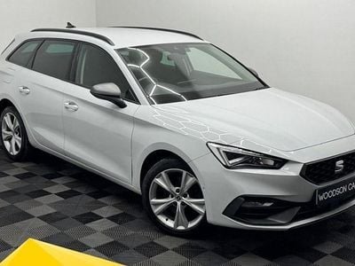 Used Seat Leon FR 204 HP (150 kW) 2022 White Estate